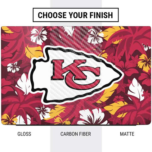 NFL Kansas City Chiefs Tropical Print Dell Vostro Skin